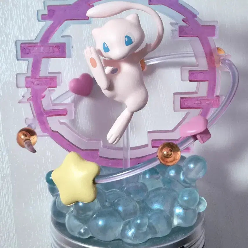 [BUNJANG] Pokemon Mew Neon Partyrement Figure / 급전 포켓몬 리멘트 피규어 뮤 네온파티