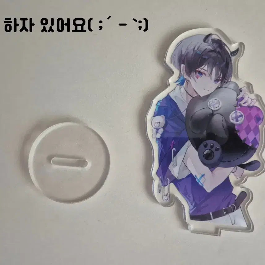 [BUNJANG] Scaramouche Wanderer Acrylic Stand &amp; Can Badge Bundle / 방랑자 굿즈 처분 ( 아크릴, 캔뱃지 )