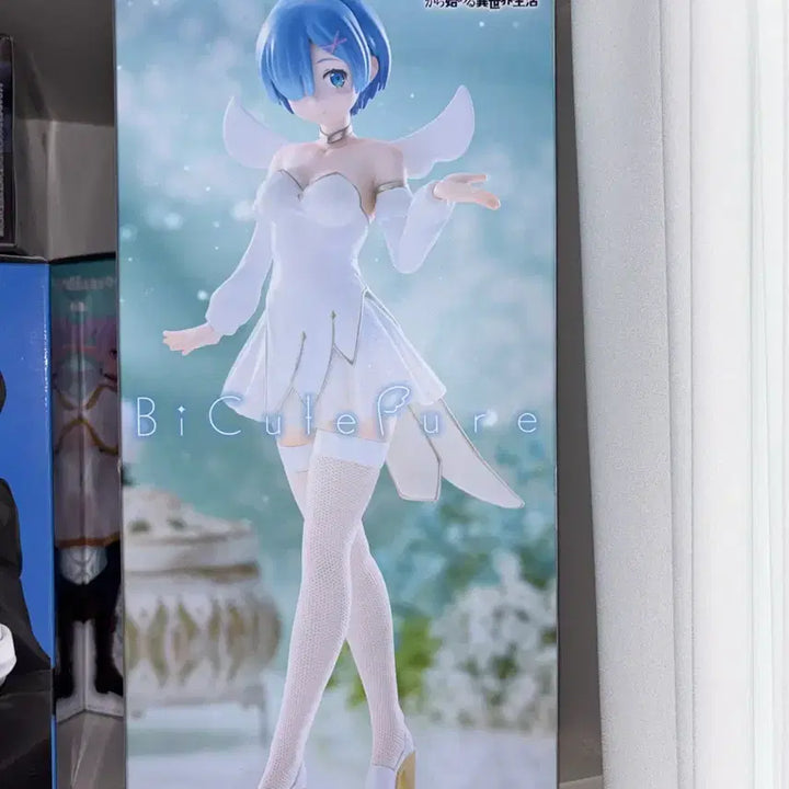 [BUNJANG] Re:Zero Rem BiCute Bunnies Pure Ver. Angel Figure / 리제로 렘 BiCute Pure 후류 천사 피규어 판매