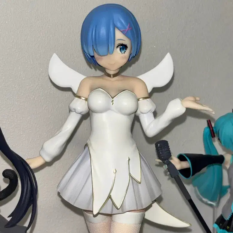 [BUNJANG] Re:Zero Rem BiCute Bunnies Pure Ver. Angel Figure / 리제로 렘 BiCute Pure 후류 천사 피규어 판매