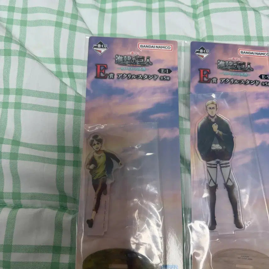 [BUNJANG] Attack on Titan Ichiban Kuji E Prize Acrylic Stand (Sealed) / 미개봉) 진격의거인 제일복권 E상 아크릴 스탠드