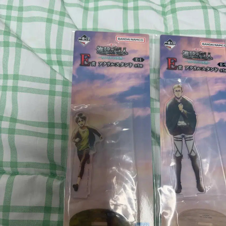 [BUNJANG] Attack on Titan Ichiban Kuji E Prize Acrylic Stand (Sealed) / 미개봉) 진격의거인 제일복권 E상 아크릴 스탠드