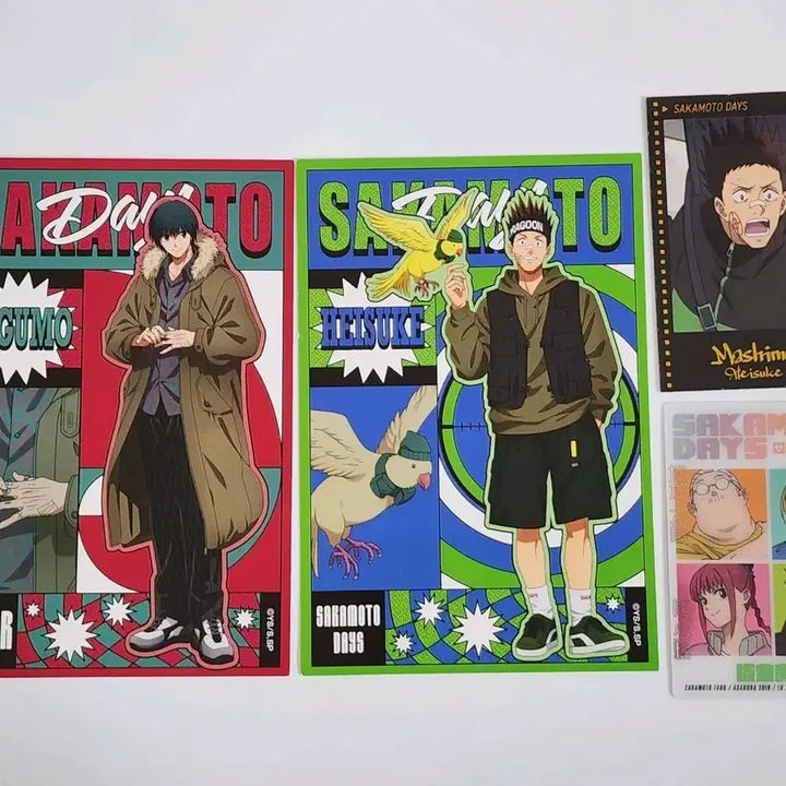 [BUNJANG] Sakamoto Days Nagumo Heisuke Jump Festa Postcard Photocard Bundle Set / 일괄) 사카모토 데이즈 나구모 헤이스케 점프페스타 엽서 포토 카드