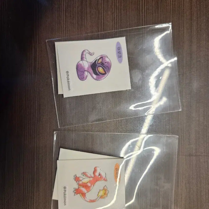 [BUNJANG] Pokemon Bread Stickers 5-Piece Set (Gengar, Charmander, Bulbasaur, Arbok, Raichu) / 포켓몬스터 띠부띠부씰 6개(팬텀,리자드,갸라도스,이상해씨,아보크,라이츄)