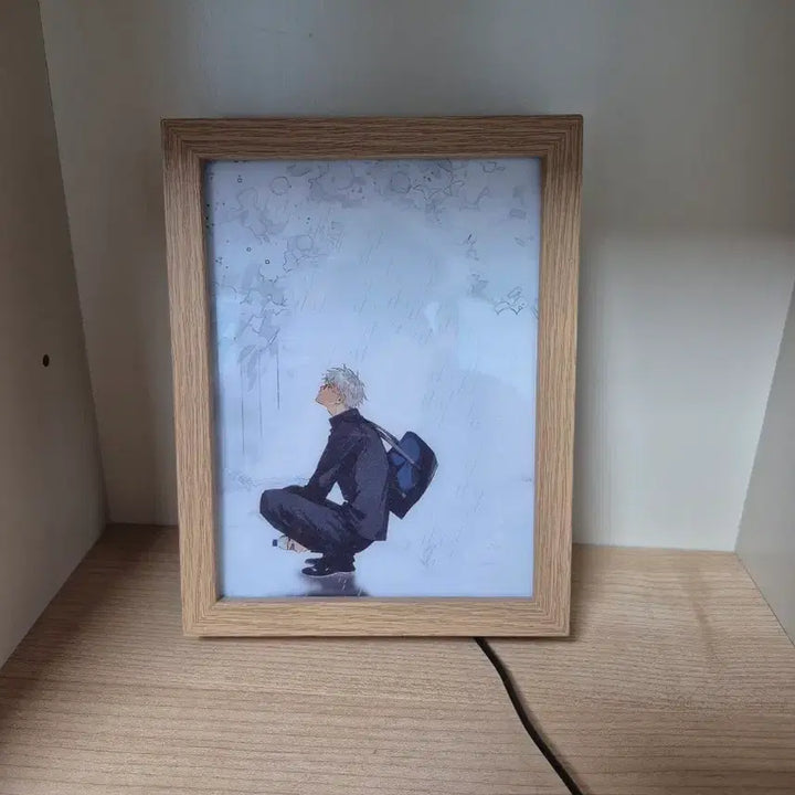 [BUNJANG] Jujutsu Kaisen Gojo, Geto Acrylic Mood Lamp / 급전) 주술회전 고죠, 게토 아크릴 무드등