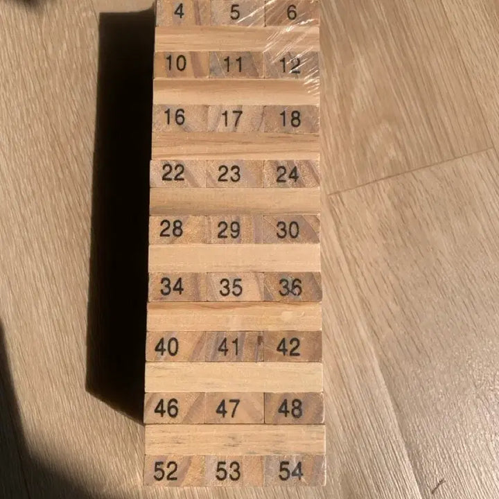 [BUNJANG] Wooden Jenga Set / 우드 보드게임 젠가 세트 1개