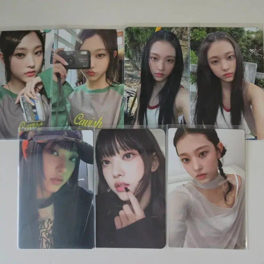 [BUNJANG] NewJeans Haerin Photocard Bundle Set POB Membership Shopee / 뉴진스 해린 포카 일괄 특전 미공포 멤버십 쇼피 버니즈