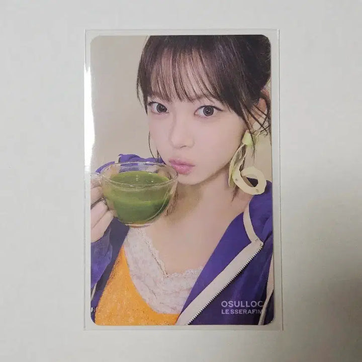 [BUNJANG] LE SSERAFIM Hong Eunchae Osulloc Photocard / 르세라핌 홍은채 오설록 포카