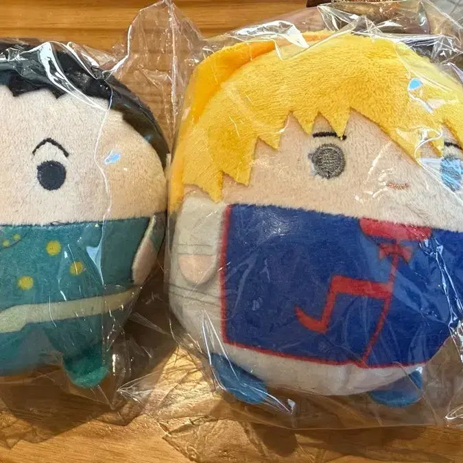 [BUNJANG] Hunter x Hunter Fuwacoring Plush Dolls (Illumi, Chrollo) Bundle Set / 헌터x헌터 후와코로링 인형 이르미 크라피카 일괄 판매