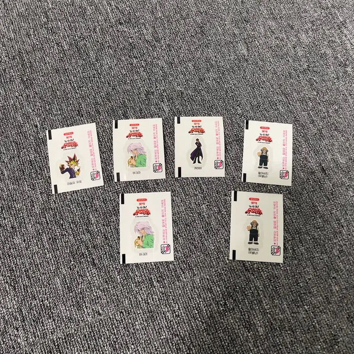 [BUNJANG] Yu-Gi-Oh! Lotte Gum Sticker Collection 23 Cards / 유희왕 롯데껌 판박이 23장 판매 (2000년 초반 발매)