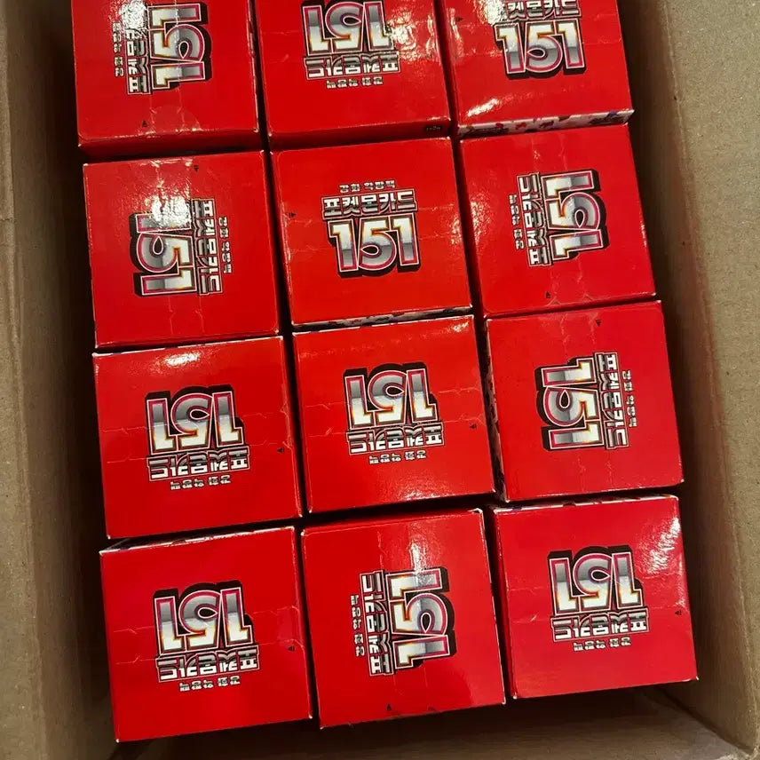[BUNJANG] Pokemon TCG 151 Booster Box Sealed / 포켓몬카드 151 미개봉 칼박