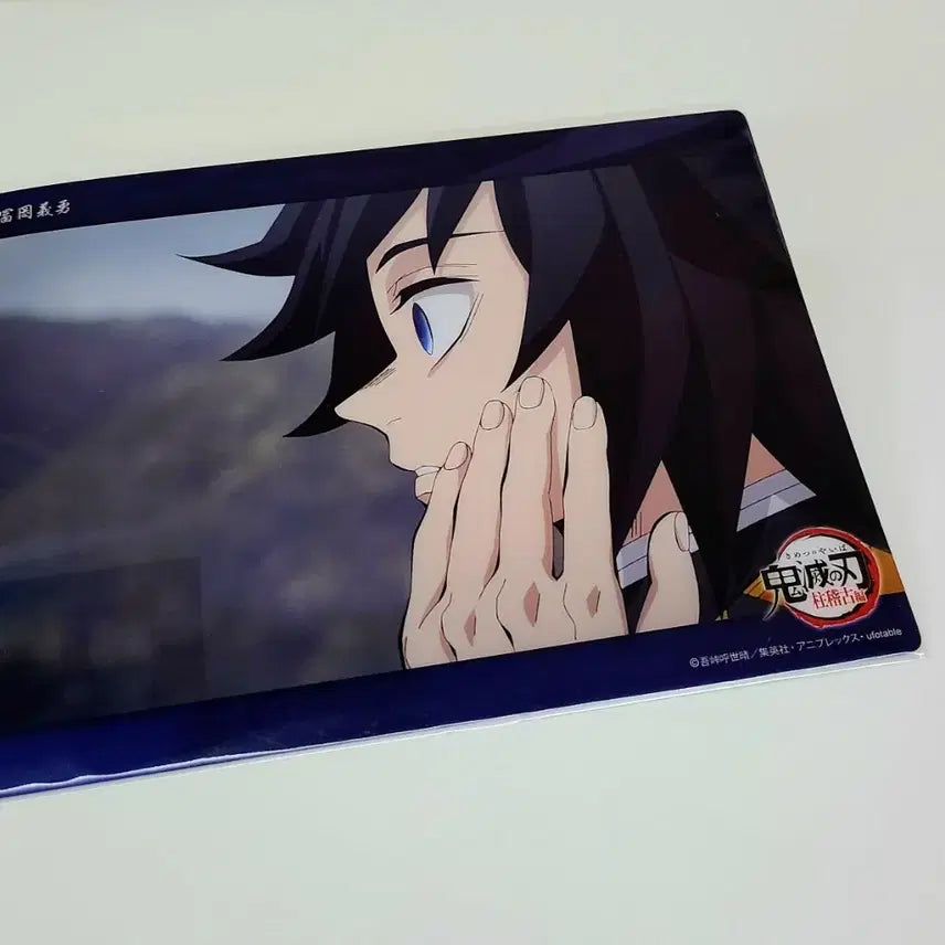 [BUNJANG] Demon Slayer Giyu Japanese Exclusive Big Clear Bromide (Sealed) / 귀멸의칼날 기유 빅 클리어 브로마이드 합동강화훈련 유포테이블 카드 포스터