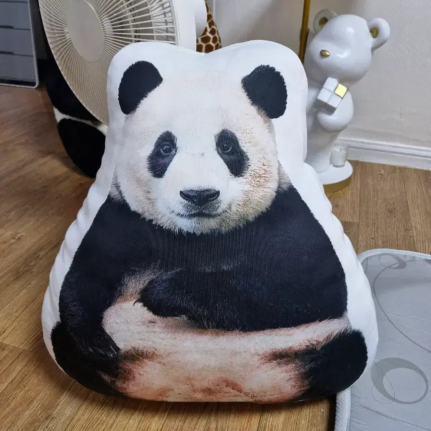 [BUNJANG] Bao Family Fu Bao Double-Sided Real Photo Cushion / 바오패밀리 푸바오 양면 실사쿠션