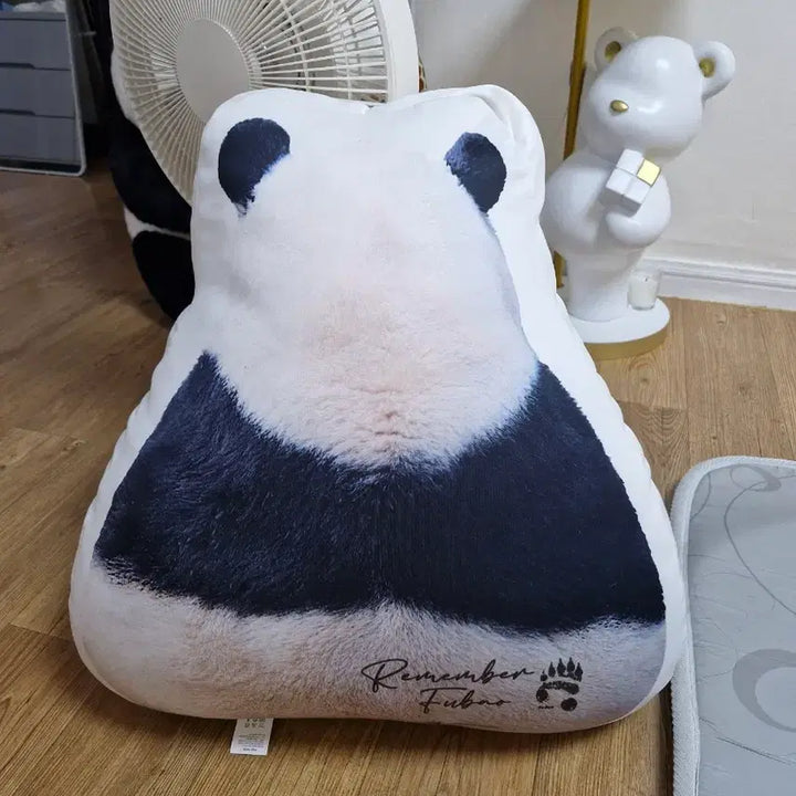 [BUNJANG] Bao Family Fu Bao Double-Sided Real Photo Cushion / 바오패밀리 푸바오 양면 실사쿠션