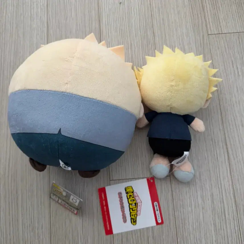 [BUNJANG] My Hero Academia Katsuki Bakugo Fuwakororin Plush Doll (Bundle Set) / 일괄) 바쿠고 카츠키 나히아 히로아카 후와코로링 m 누이