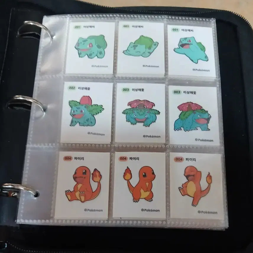 [BUNJANG] Pokemon 1st Gen Sticker Set (168 Types) - Mewtwo, Mew, Complete Set / 포켓몬 띠부씰 1세대 3자리씰 168종 전종 뮤츠 뮤 씰북 단종씰