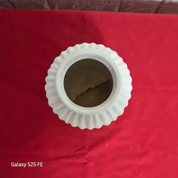 [BUNJANG] White Porcelain Golen Pattern Tiger Vase / 백자 골문양충호
