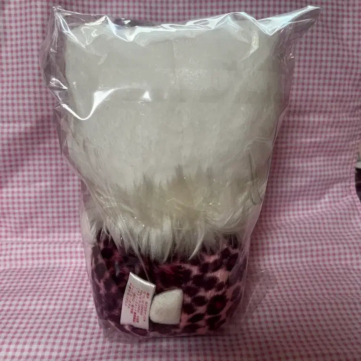 [BUNJANG] Hello Kitty Leopard Print Plush Doll / 고전 헬로키티 호피 인형