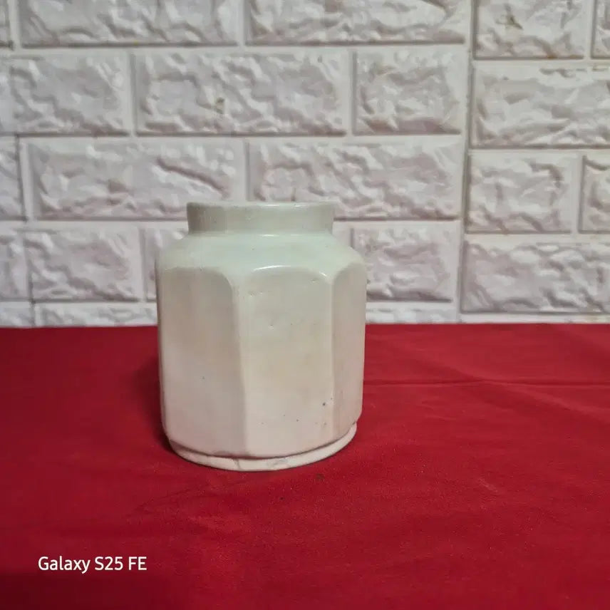 [BUNJANG] White Porcelain Octagonal Vase / 백자8각소호