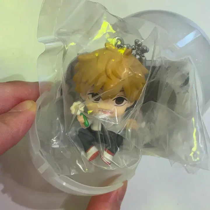 [BUNJANG] Chainsaw Man Depo-Fig Lejê Arc Keyring Gacha (Denji) / 현물) 체인소맨 데포피그 레제편 키링 가챠 덴지