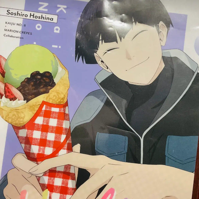 [BUNJANG] Kaiju No. 8 Hoshina Hoshina Marion Crepe Collaboration L-Folder / 괴수8호 호시나 공식 마리온 크레페 콜라보 홀더 L자파일