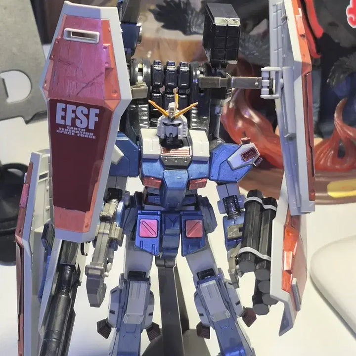 [BUNJANG] HG Full Armor Gundam Thunderbolt Custom Painted &amp; Weathered Display Piece / 썬더볼트 풀아머 건담