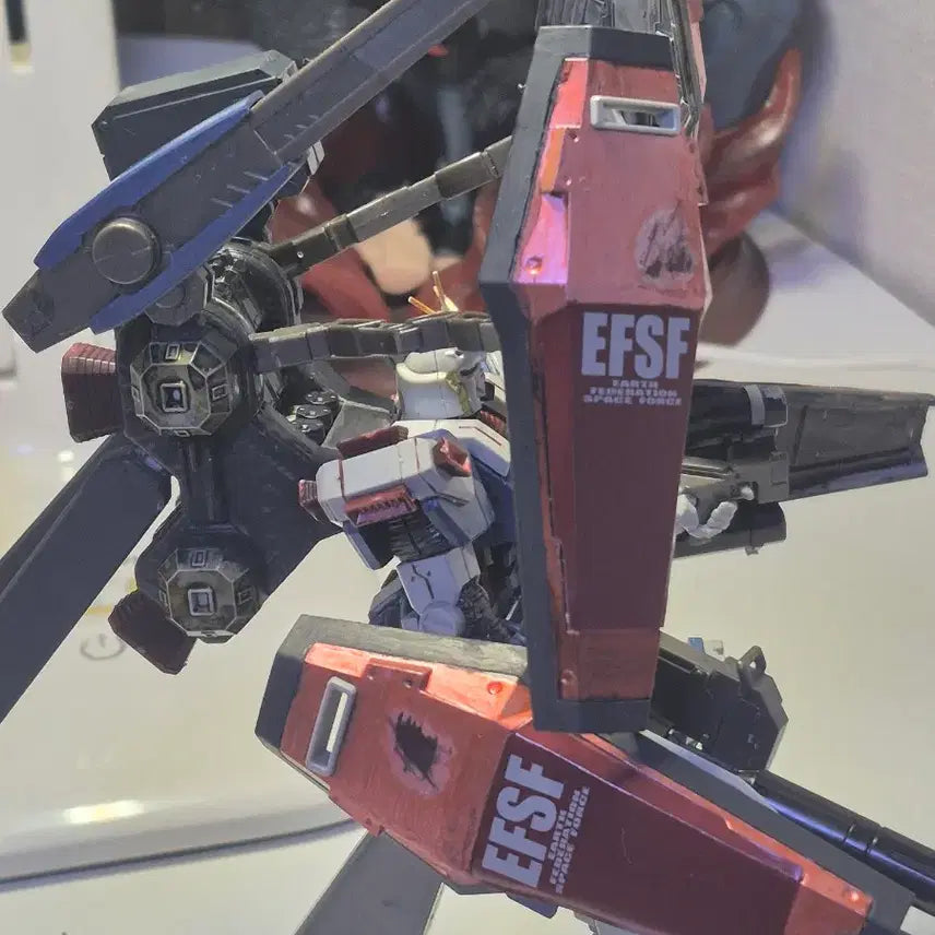 [BUNJANG] HG Full Armor Gundam Thunderbolt Custom Painted &amp; Weathered Display Piece / 썬더볼트 풀아머 건담