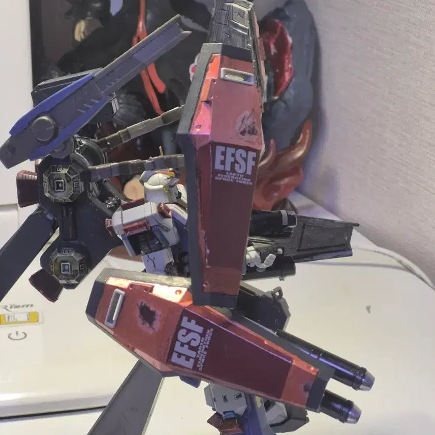[BUNJANG] HG Full Armor Gundam Thunderbolt Custom Painted &amp; Weathered Display Piece / 썬더볼트 풀아머 건담