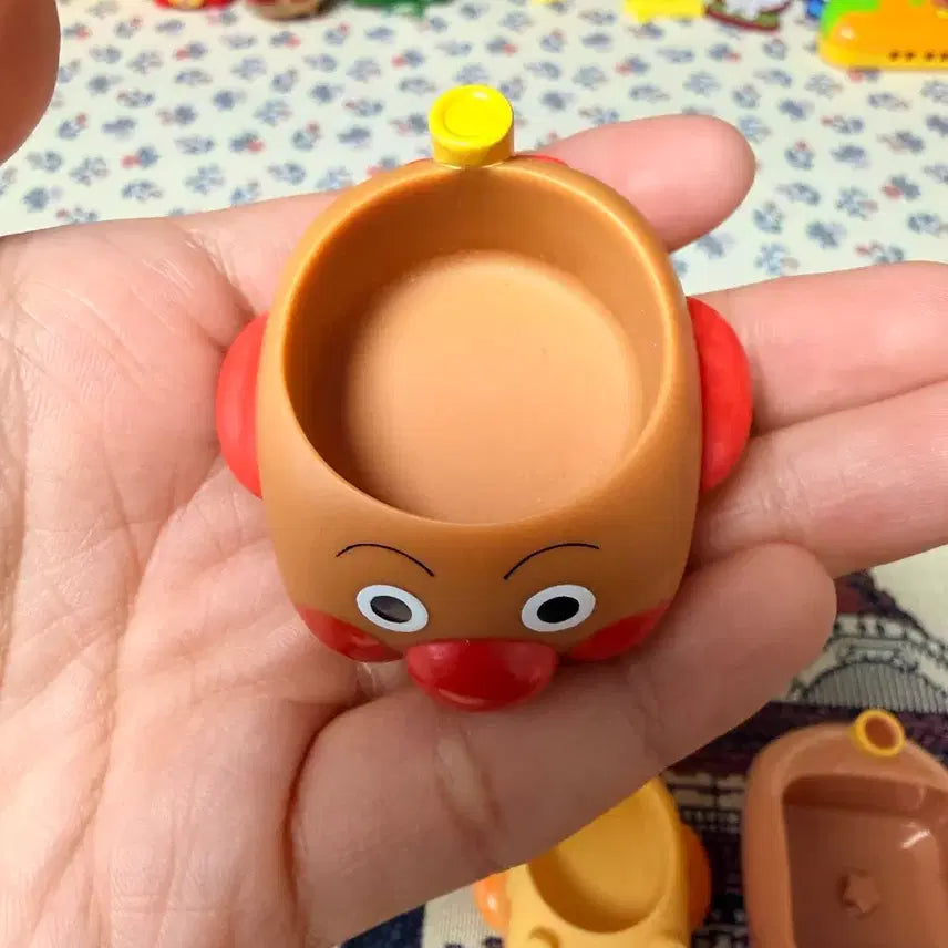 [BUNJANG] Anpanman Ride Blocks &amp; Finger Puppets / 호빵맨 탈것 블록, 손가락 피규어