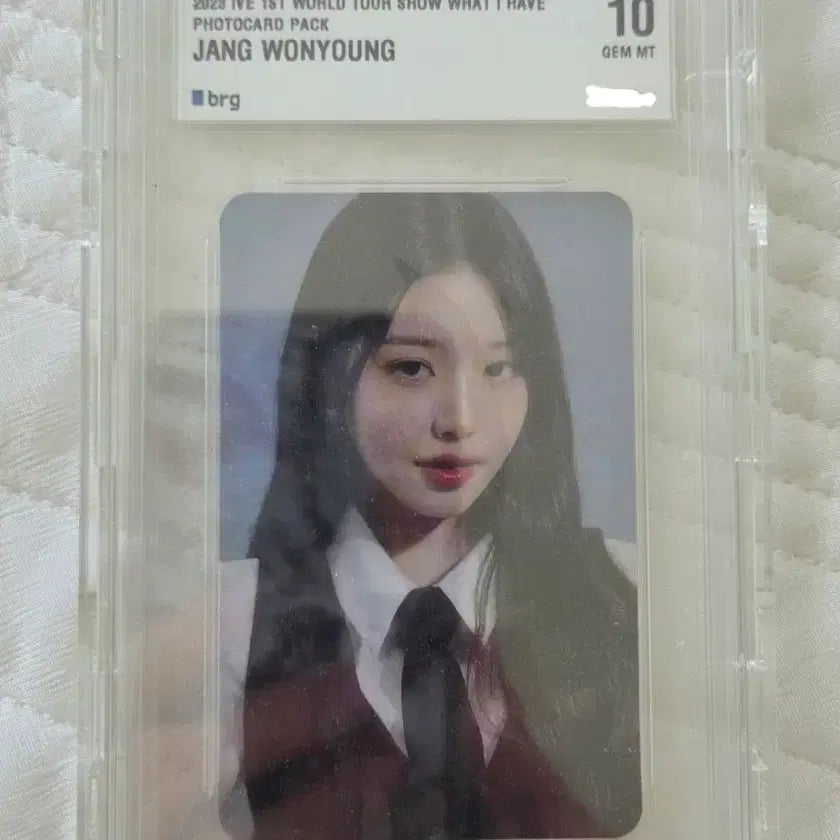 [BUNJANG] IVE Jang Wonyoung Photocard GEM MT 10 BRG / 장원영 포토카드 brg 10등급