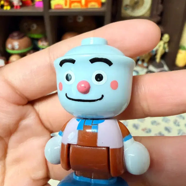 [BUNJANG] Anpanman Shrimp Donburi-man Mini Block / 호빵맨 새우 덮밥맨 미니 블록
