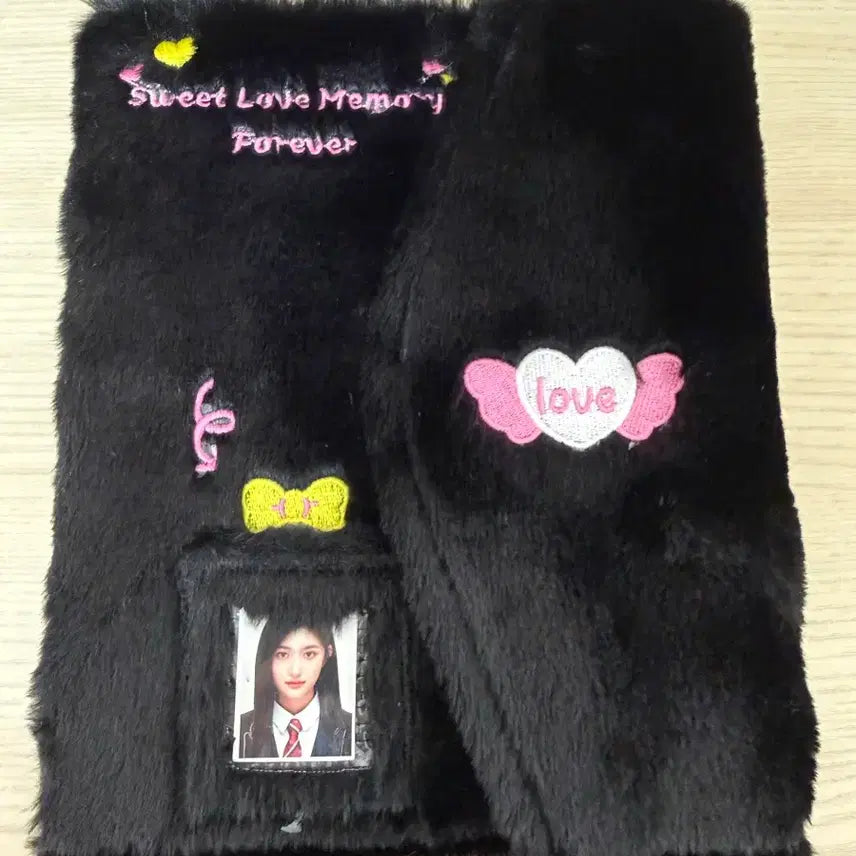 [BUNJANG] Fromable Fur Binder (Black) / 프롬아블 털바인더 (블랙) (오늘만 공굿 증정)
