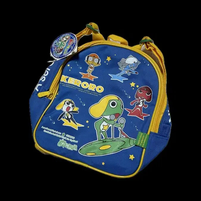 [BUNJANG] Keroro Small Bag Pouch Vintage Bag / (오늘만이가격) 고전문구 케로로 소형 가방 책가방 파우치 빈티지 가방