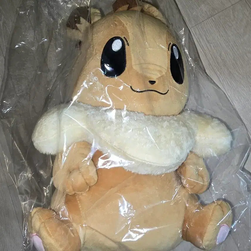 [BUNJANG] Pokemon Eevee Plush Bag / 포켓몬스터 이브이 인형 가방