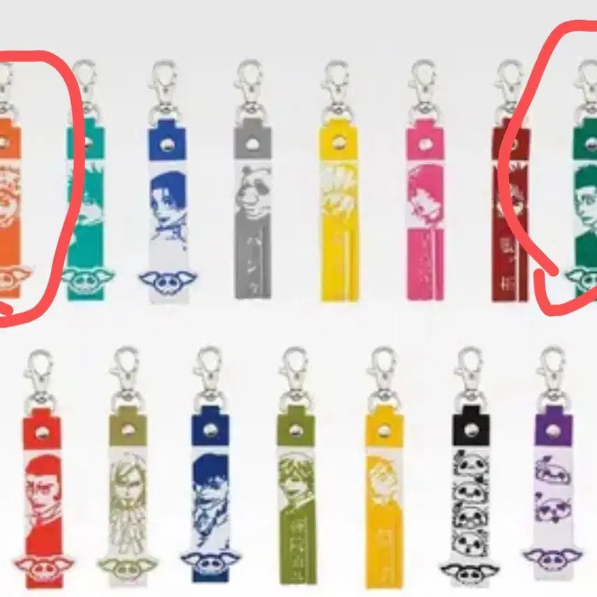 [BUNJANG] Jujutsu Kaisen Ichiban Kuji L Prize Rubber Keychain Itadori Higuruma / 주술회전 제일복권 L상 러버 키링 히구루마 이타도리