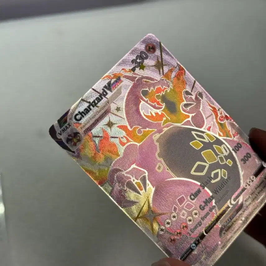 [BUNJANG] Pokemon English Charizard VMAX SSR Shiny Card (Grade 9+) / 포켓몬카드 영판 리자몽 SSR 흑자몽
