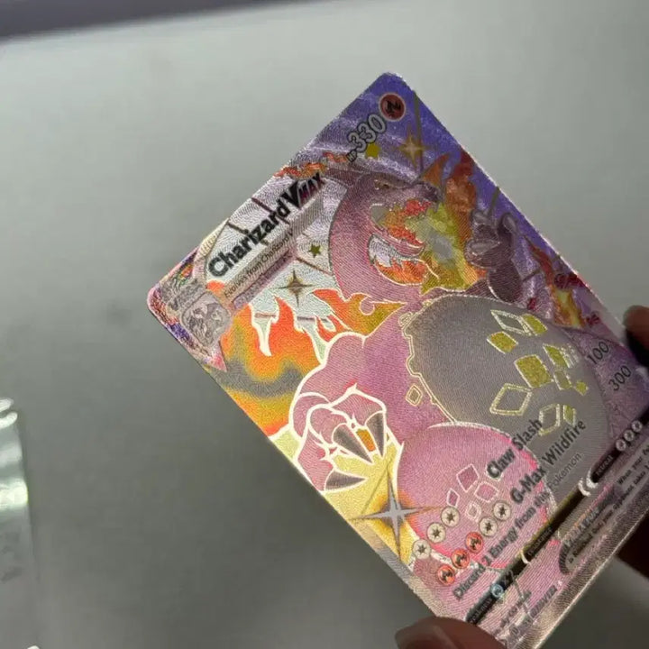 [BUNJANG] Pokemon English Charizard VMAX SSR Shiny Card (Grade 9+) / 포켓몬카드 영판 리자몽 SSR 흑자몽