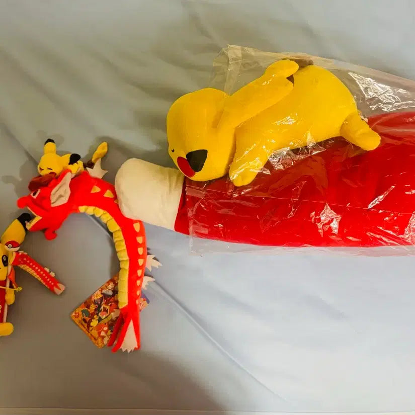 [BUNJANG] Official Pokémon Center Hiroshi Kagome Gyarados Pikachu Plush Toy / 포켓몬센터 정품 카고메 히로시마 갸라도스 피카츄 포켓몬 인형