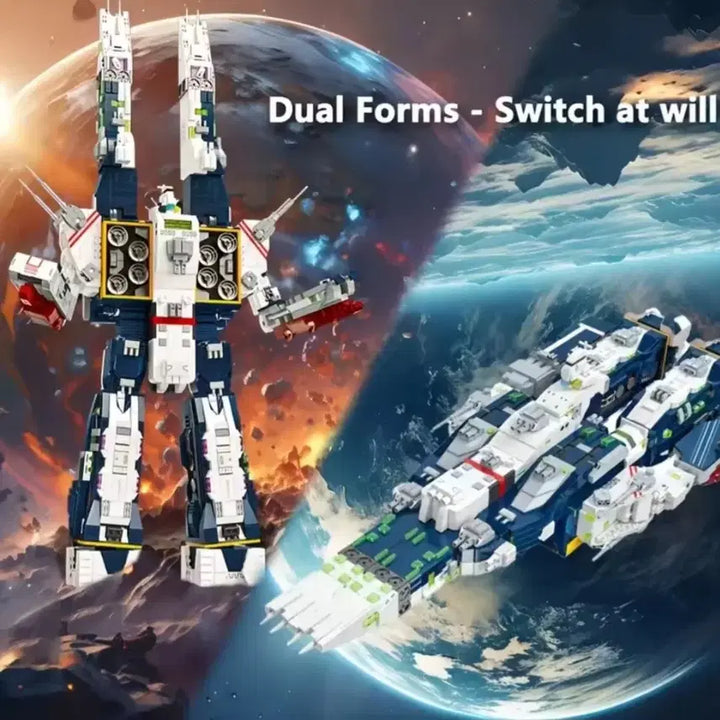 [BUNJANG] Super Dimension Fortress Macross SDF-1 Large Block Model Kit / 초시공 요새 마크로스 SDF-1 대형 블럭