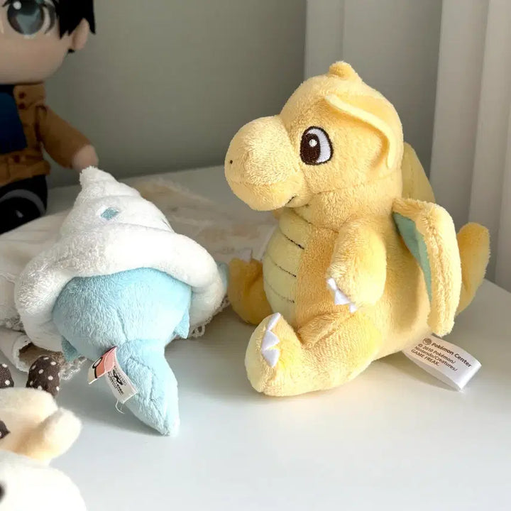 [BUNJANG] Pokemon Canvas Vanillish Dragonite Plush / 포켓몬 포켓몬스터 고전 바닐리치 망나뇽 캔버스 인형