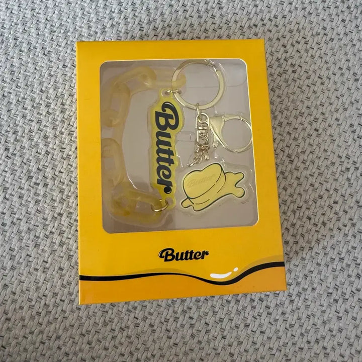 [BUNJANG] BTS Butter Album Keyring (Sealed) / BTS 버터 키링 미개봉 새상품