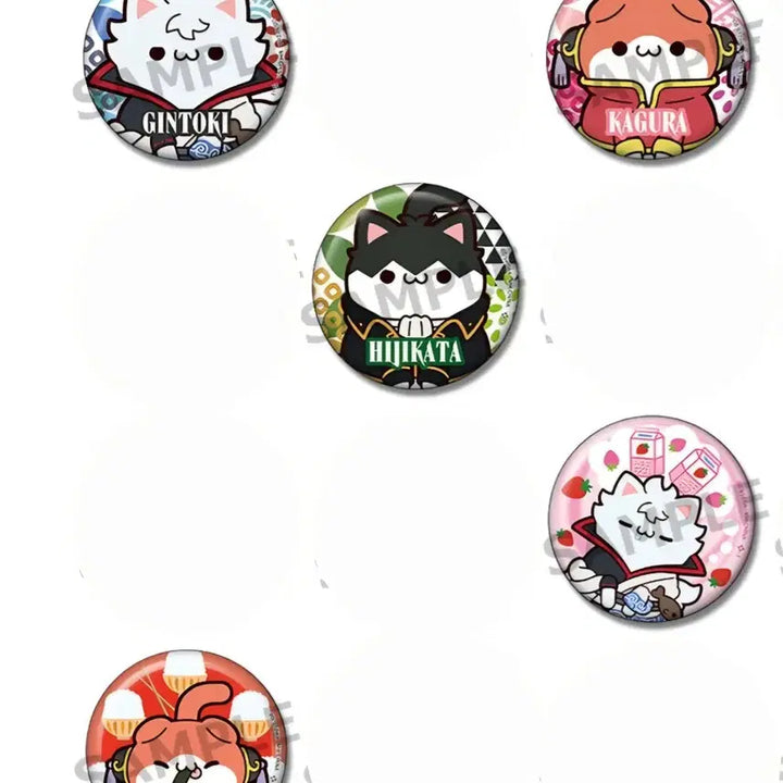 [BUNJANG] Gintama Mega Cat Can Badge / 은혼 메가캣 캔뱃지 교환 및 판매