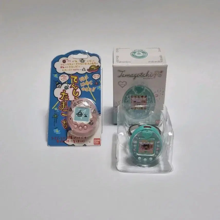[BUNJANG] Tamagotchi Ringcore Kuriten &amp; Melodychi Ring Gacha Bundle Set / 2종 일괄) 다마고치 링코레 쿠리텐, 멜로디치 다마고치 반지 가챠