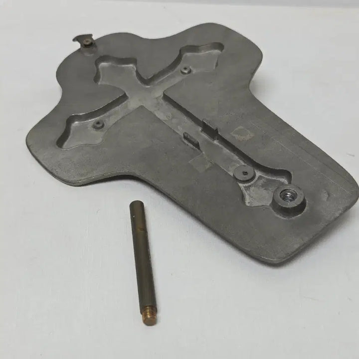 [BUNJANG] Italian Antique Crucifix Brass Cast Metal Cross / 이탈리아 앤틱 십자가 황동 주물 금속 십자가