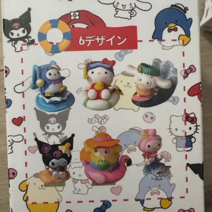 [BUNJANG] Sanrio Collaboration Kitty Cinnamoroll Tuxedo Sam / 산리오 키티 콜라보 수영 시나모롤 턱시도샘