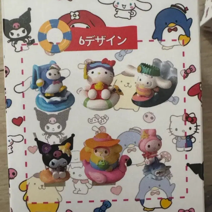 [BUNJANG] Sanrio Collaboration Kitty Cinnamoroll Tuxedo Sam / 산리오 키티 콜라보 수영 시나모롤 턱시도샘