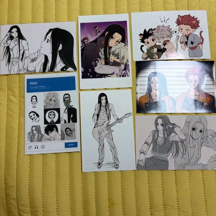 [BUNJANG] Hunter x Hunter Illumi Printing Box Bundle Set / 헌터헌터 이르미 프린팅 박스 일괄 히소카 클로로 키르아 아르카