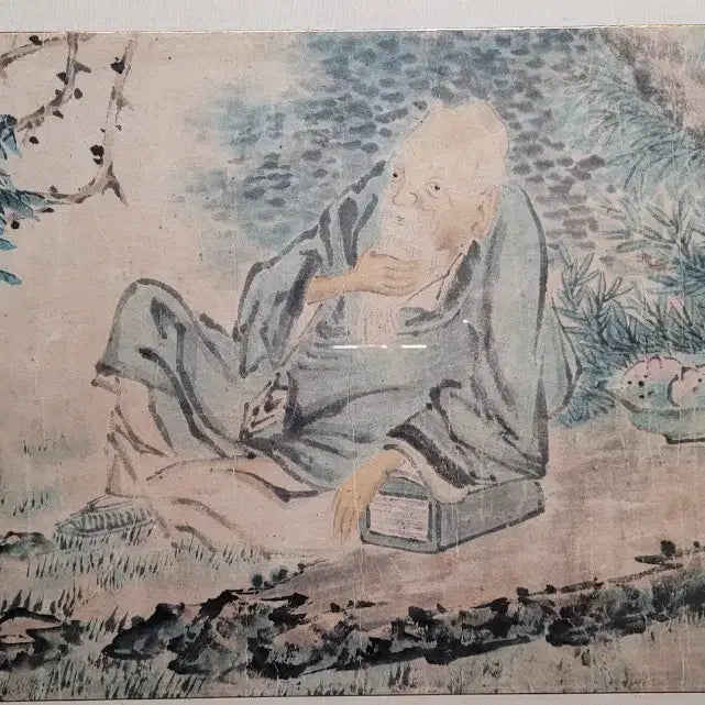 [BUNJANG] Joseon Dynasty Sojeong Byeon Gwansik Seondo Painting / 조선시대 소정변관식 신선도 그림