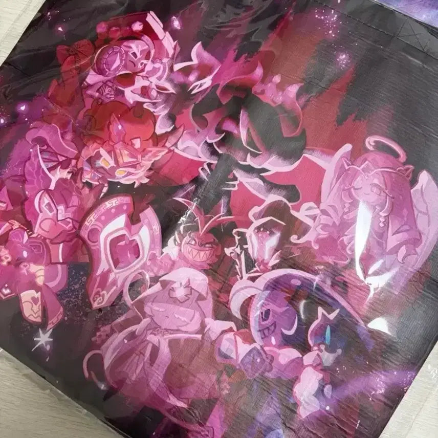 [BUNJANG] Cookie Run Kingdom 5th Anniversary Popup Reusable Eco Bag / (미사용) 쿠키런 킹덤 5주년 팝업 운명의 집결 리유저블백 에코백 가방