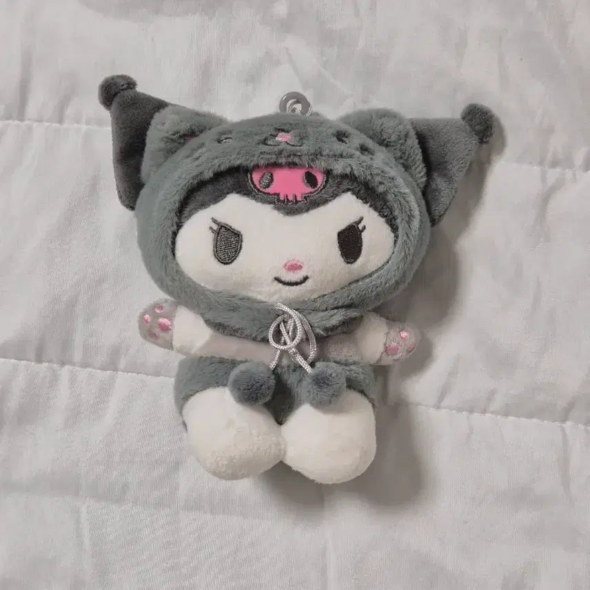 [BUNJANG] Sanrio Kuromi Plush Keychain / 산리오 쿠로미 인형 키링